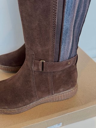 Botas Clarks Piel Marrón Oscuro Talla 39.5