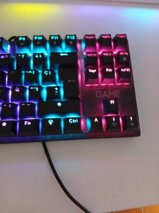 Teclado Gaming RGB Negro precio négociable