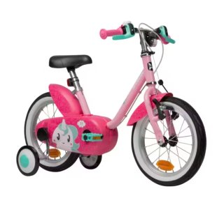 Bicicleta 14 Unicornio Rosa