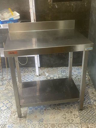 Mesa de trabajo acero inoxidable