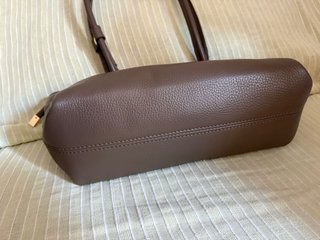Bolso de piel Topo