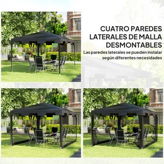 Cenador exterior 4x3 m