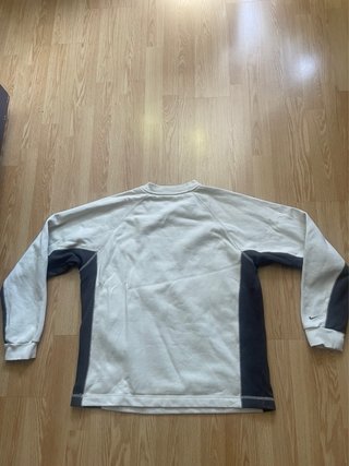 Sudadera Nike Vintage Beige y Gris