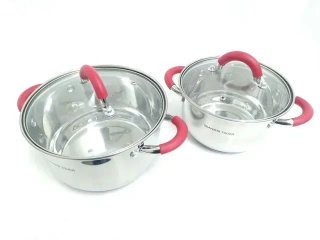Batería cocina 12 pcs inox NUEVA