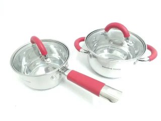 Batería cocina 12 pcs inox NUEVA