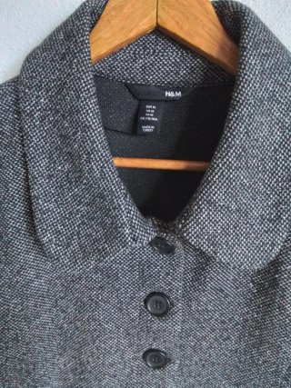Chaqueta jaspeada "H&M" original, versátil, cómoda