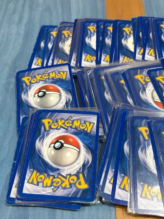 100 cartas pokémon 1995-2009 inglés