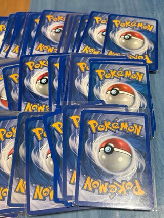 100 cartas pokémon 1995-2009 inglés