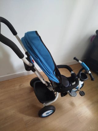 Triciclo Evolutivo Azul para Bebés y Niños