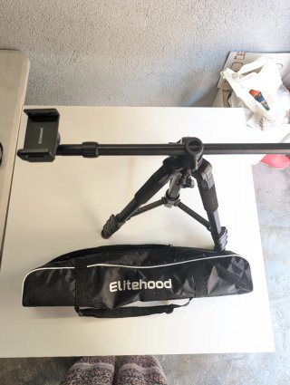 Trípode Elitehood para móvil