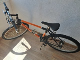 Bicicleta Montaña (MTB) Naranja/Negra