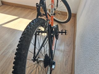 Bicicleta Montaña (MTB) Naranja/Negra