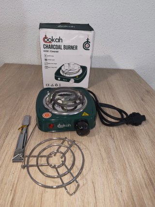 Hornillo Eléctrico Cookah KZ02 Emerald