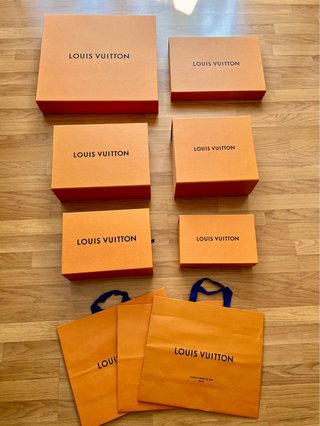 Cajas y bolsas Louis Vuitton Naranja