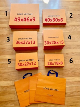 Cajas y bolsas Louis Vuitton Naranja