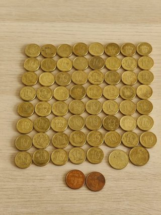 Lote Monedas Suecas 624 Kronor