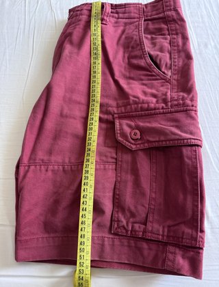 Bermudas cargo rojas Talla XL