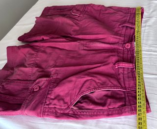 Bermudas cargo rojas Talla XL