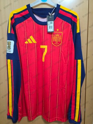 Camiseta España Manga Larga Talla M Adidas