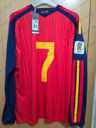 Camiseta España Manga Larga Talla M Adidas