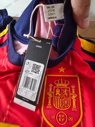 Camiseta España Manga Larga Talla M Adidas