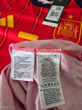 Camiseta España Manga Larga Talla M Adidas