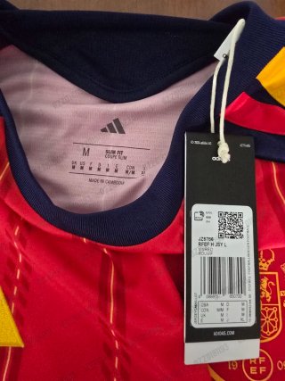 Camiseta España Manga Larga Talla M Adidas
