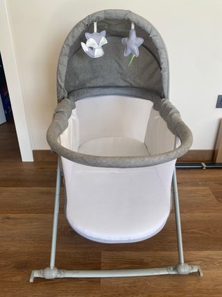 Moisés Cuna Kindercraft Gris