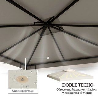 Techo carpa 3x3