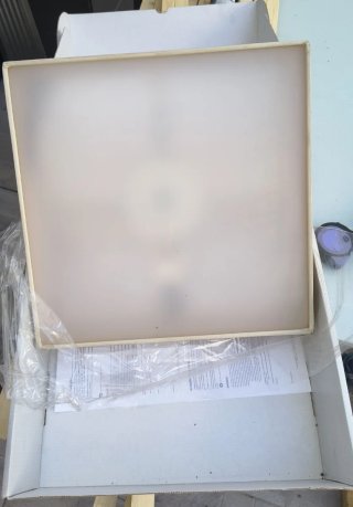 Plafón LED Cuadrax Gris XTRELAMP