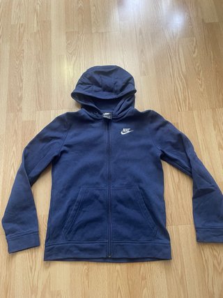 Sudadera Nike Azul con Cremallera