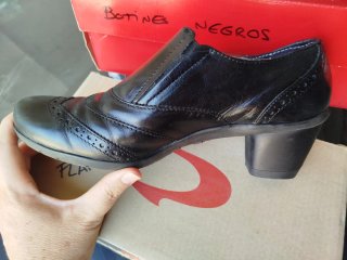 Zapatos Callaghan Piel Mujer Negros