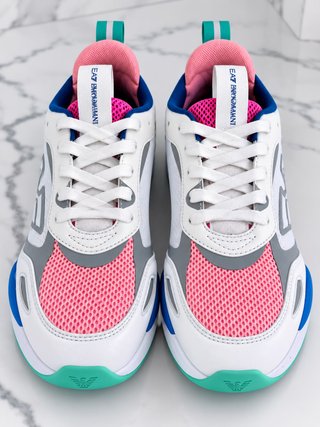 Zapatillas Emporio Armani Blancas/Rosas/Azules
