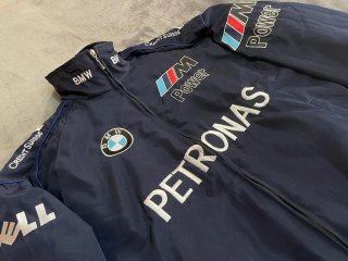 Chaqueta BMW Petronas F1 Azul Bordada - M