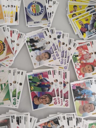 Lote 160 cromos Liga este panini sin repetir