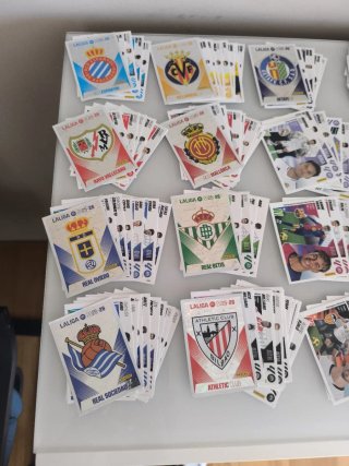 Lote 160 cromos Liga este panini sin repetir