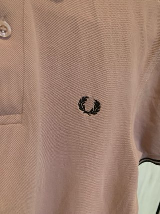 Polo Fred Perry Rosa Talla M