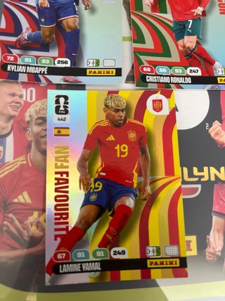 Lote cromos fútbol ICON y FAN FAVOURITE