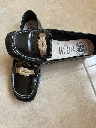 Zapatos planos negros 24hrs