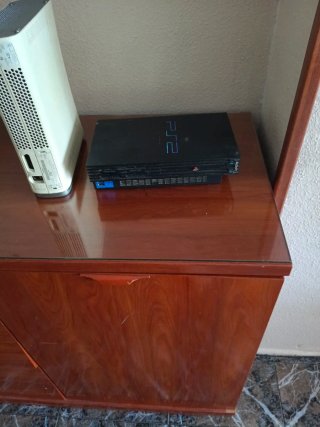 Consola Sony PlayStation 2 Negra y xbox