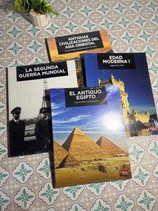 Colección de 4 libros de Historia – Time Maps