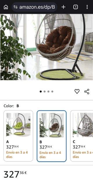Silla Huevo Exterior Negra como nueva de mimbre.