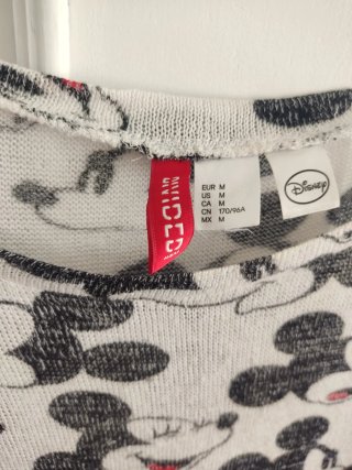 Camiseta H&M Mickey Mouse Talla m