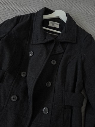 Abrigo Armani Jeans Gris Talla M