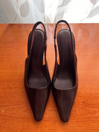 Tacones Stradivarius Marrones