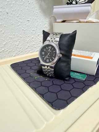 Reloj ZNIDS Hombre Negro y Plateado