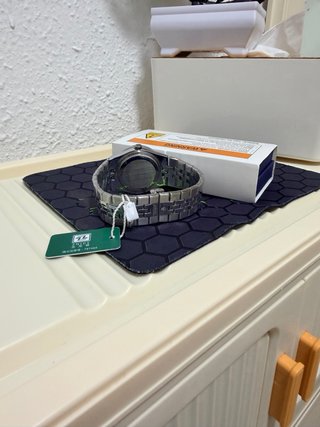 Reloj ZNIDS Hombre Negro y Plateado