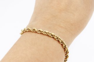 Pulsera Salomónica Oro 18k Quickgold