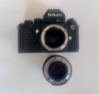 Nikon F3 Analógica + Objetivo Nikkor AF 50mm