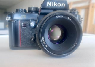 Nikon F3 Analógica + Objetivo Nikkor AF 50mm